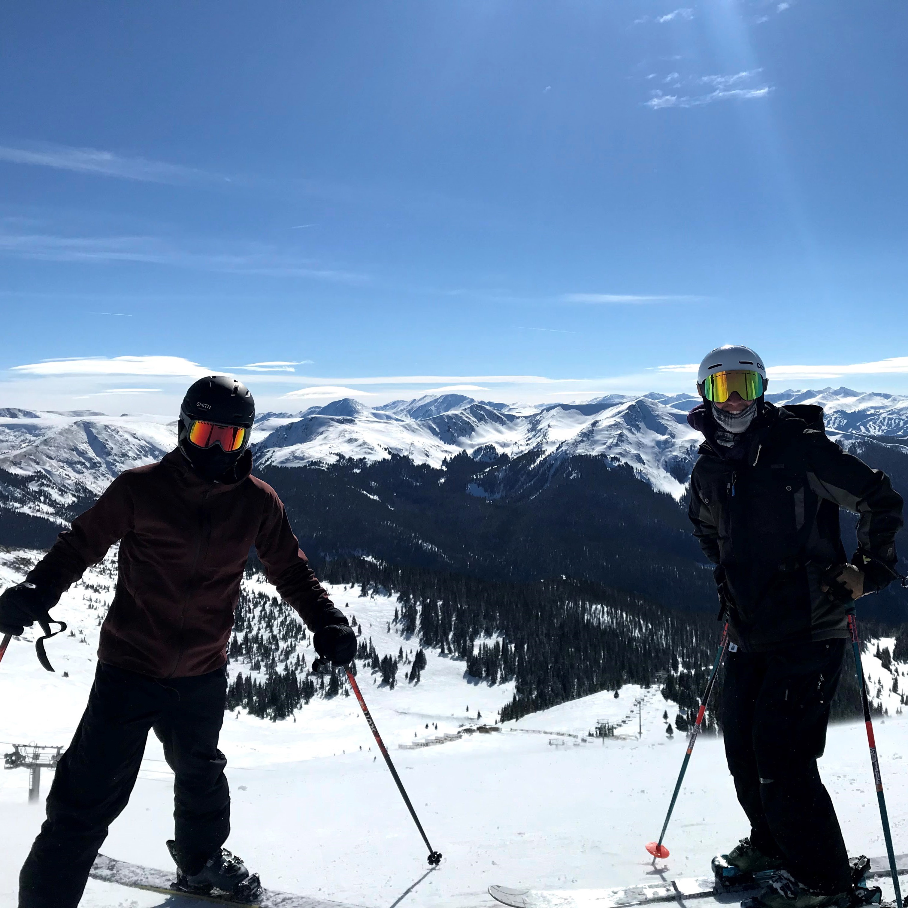 Skiing with Jamie